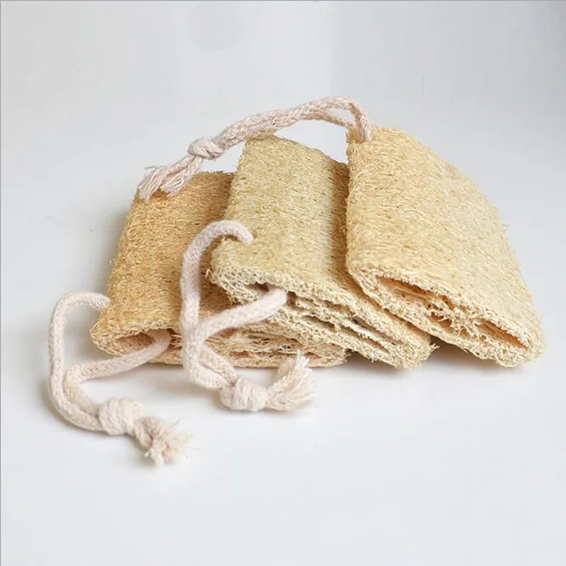 1PC Organic Loofahs Loofah Spa Exfoliating Scrubber natural Luffa Body Wash Sponge Remove Dead Skin Made Soap Zenn Organics Inc