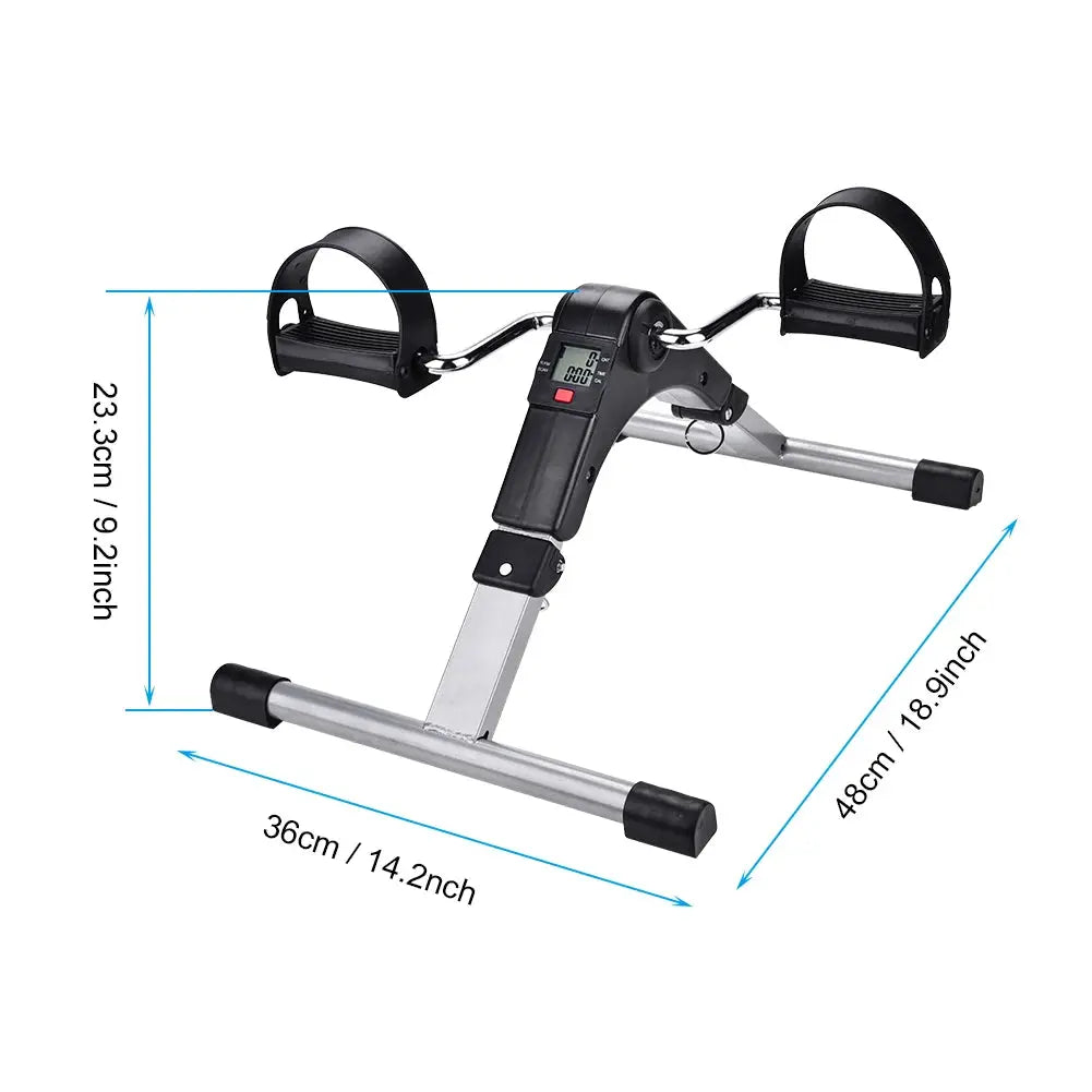 Exercise  Gym Exercise Indoor Folding  Trainer  Pedal Fitness Exerciser Leg Workout  Trainer Exercise Zenn Organics Inc