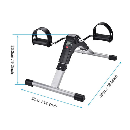 Exercise  Gym Exercise Indoor Folding  Trainer  Pedal Fitness Exerciser Leg Workout  Trainer Exercise Zenn Organics Inc