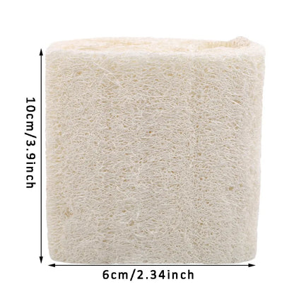 1PC Organic Loofahs Loofah Spa Exfoliating Scrubber natural Luffa Body Wash Sponge Remove Dead Skin Made Soap Zenn Organics Inc