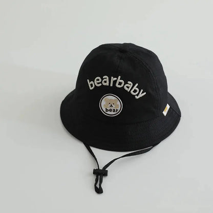 Cute Bear Baby Bucket Hats Korean Boy Girl Summer Uv Protection Fisherman Caps Kids Outdoor Sunshade Panama Basin Caps Zenn Organics Inc