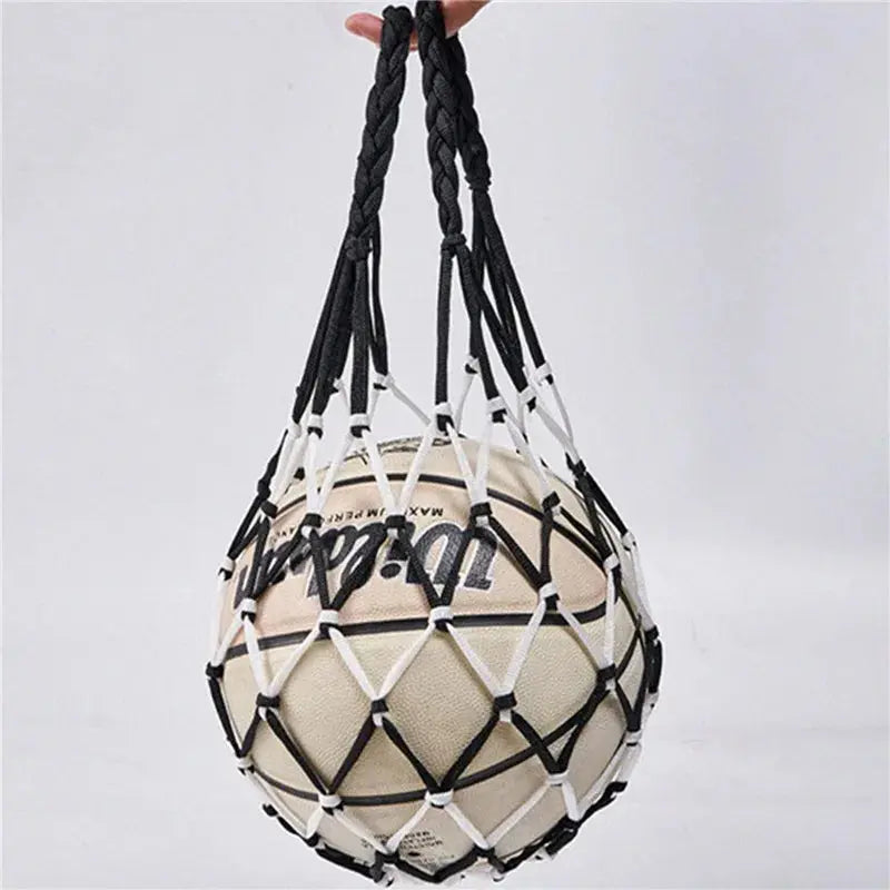 1/2pcs Portable Carry Net Bag Balls Volleyball Outdoor Durable Standard Nylon Thread Soccer Basketball Hoop Mesh Net Zenn Organics Inc