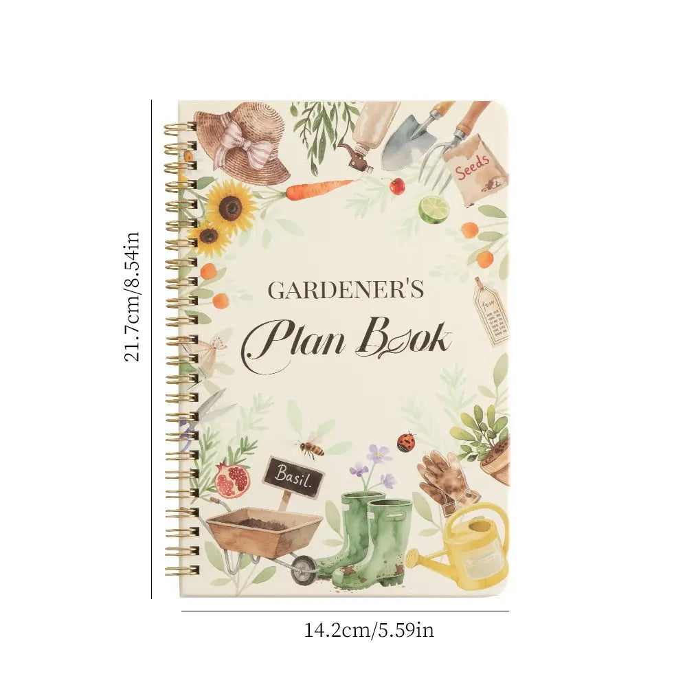 88 Pages A5 Gardening Planner Plant Care Journal With Checklists Layout Design Tips Planting Sowing Guide Plant Care Tracker  Zenn Organics Inc