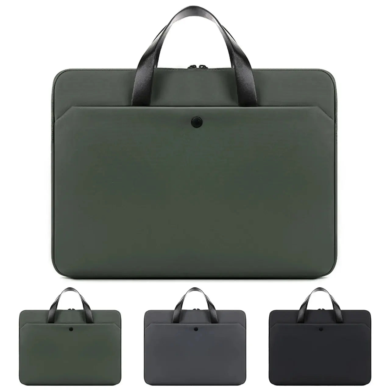 Laptop Bag 15.6 Inch Notebook Sleeve Bags For Macbook Air Pro 15 16 Portable Case Computer Shoulder Handbag Waterproof Briefcase Zenn Organics Inc