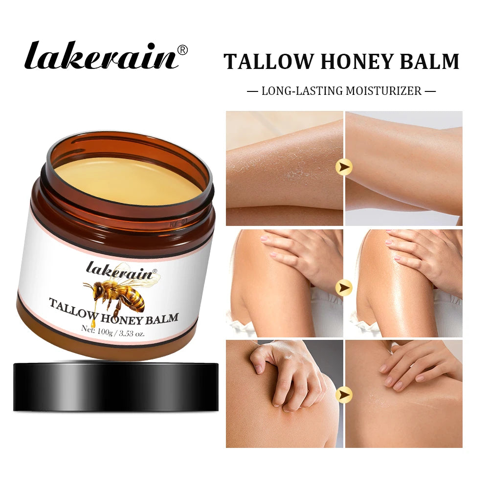 Tallow Honey Balm Specifically For Dryness And Itchiness Skin Moisturizing Beef Tallow Face Cream Body Lotion Face Cream Care Zenn Organics Inc