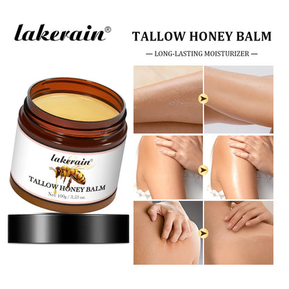 Tallow Honey Balm Specifically For Dryness And Itchiness Skin Moisturizing Beef Tallow Face Cream Body Lotion Face Cream Care Zenn Organics Inc