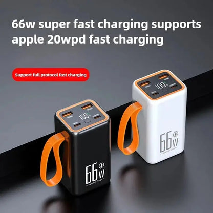 20000mAh Mini Power Bank 66W Fast Charging Power Bank Two-Way Portable External Battery Charger for IPhone Xiaomi Huawei Xiaomi Zenn Organics Inc