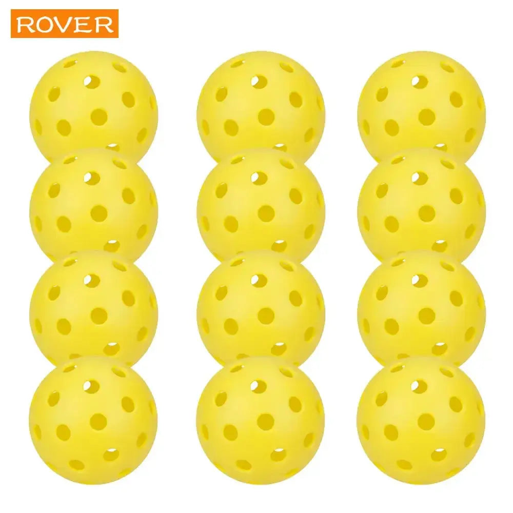Pickleball 72MM Durable 26 Holes Outdoor 3/6/10Pcs Pickleballs  Outdoor for Competition pickleball Packs of Pickleballs Zenn Organics Inc