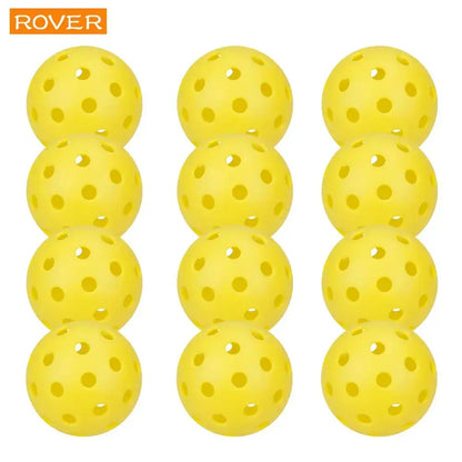 Pickleball 72MM Durable 26 Holes Outdoor 3/6/10Pcs Pickleballs  Outdoor for Competition pickleball Packs of Pickleballs Zenn Organics Inc