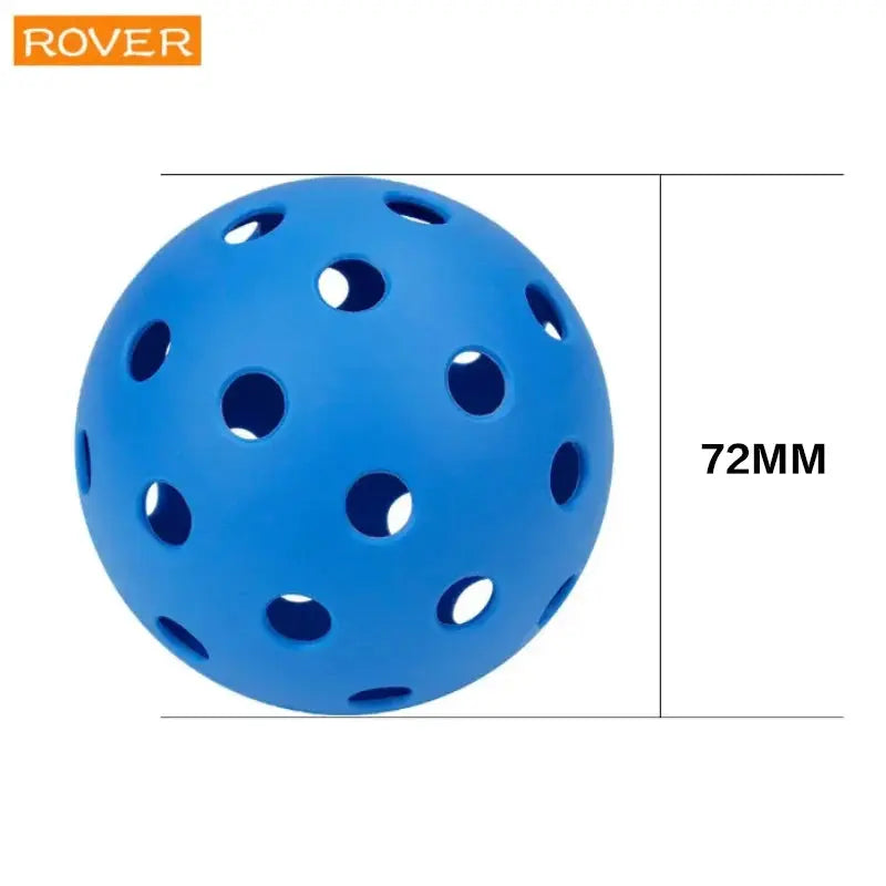 Pickleball 72MM Durable 26 Holes Outdoor 3/6/10Pcs Pickleballs  Outdoor for Competition pickleball Packs of Pickleballs Zenn Organics Inc