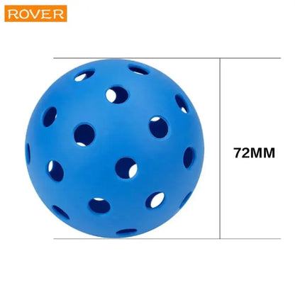 Pickleball 72MM Durable 26 Holes Outdoor 3/6/10Pcs Pickleballs  Outdoor for Competition pickleball Packs of Pickleballs Zenn Organics Inc