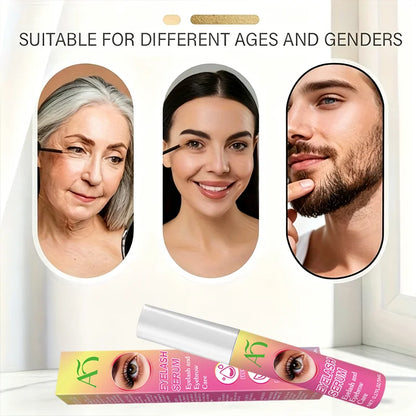 Eyelash serum, moisturizes eyelids and eyelashes, resulting in long, thick, and curled lashes for a beautiful eye appearance. Zenn Organics Inc