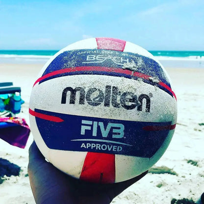Zenn Organics Inc Molten size 5 volleyball ball for indoor and outdoor match and training, high-quality sports equipment for adults