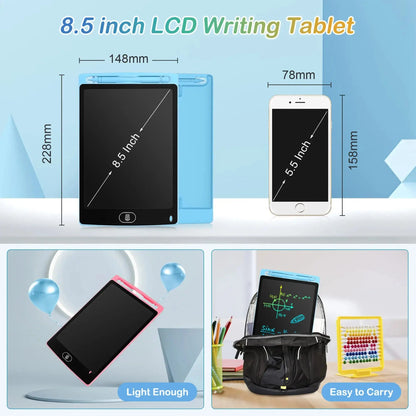 LCD Writing Tablet Board,Drawing Tablet Children Toys, Educational Toys for 3 4 5 6 7 Year Old Girls Boys Baby Kids Toys Zenn Organics Inc