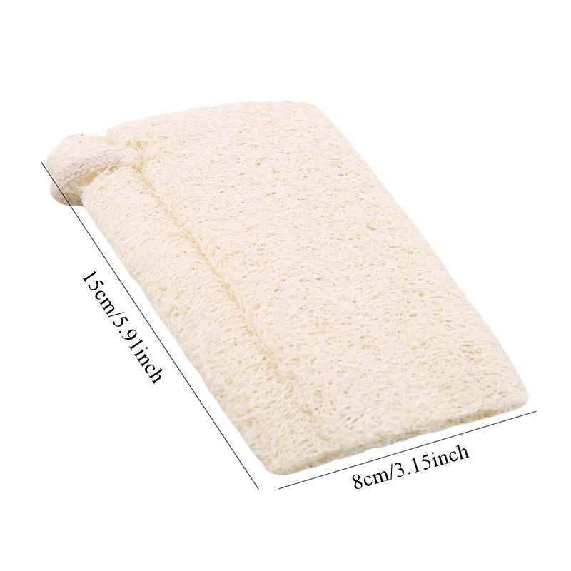 1PC Organic Loofahs Loofah Spa Exfoliating Scrubber natural Luffa Body Wash Sponge Remove Dead Skin Made Soap Zenn Organics Inc
