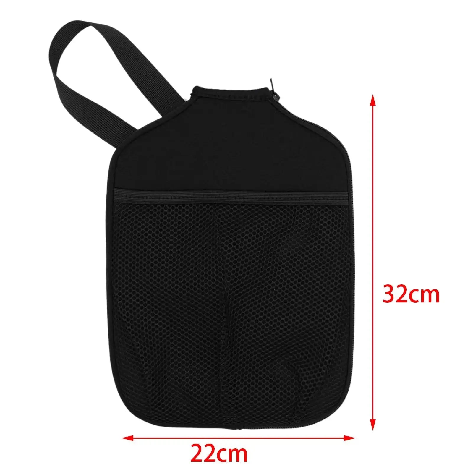 with Pocket and Handle Strap Storage Carrier Waterproof Neoprene Pickleball Paddle Covers Pickleball Racket Sleeve for Practice Zenn Organics Inc