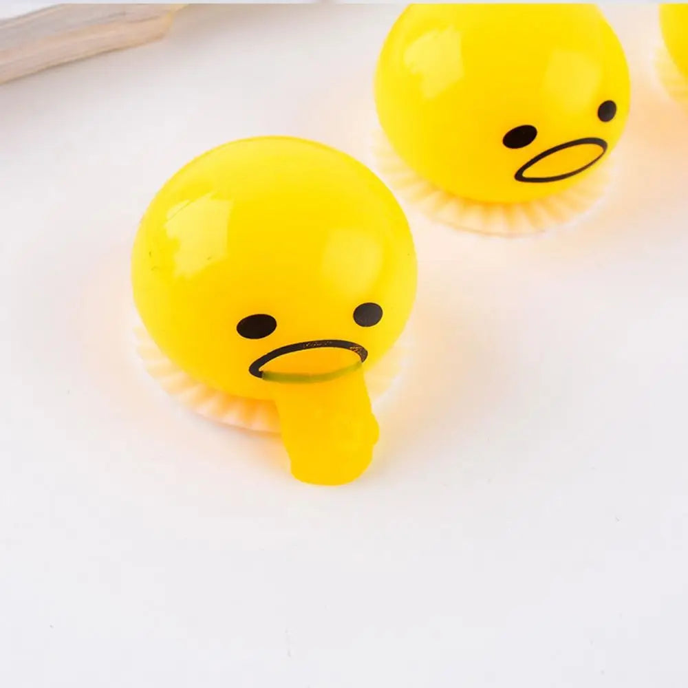 Puking Egg Yolk Stress Ball With Yellow Goop Relieve Stress Toy Funny Squeeze Tricky AntiStress Disgusting Egg Toy Kids Gift Zenn Organics Inc