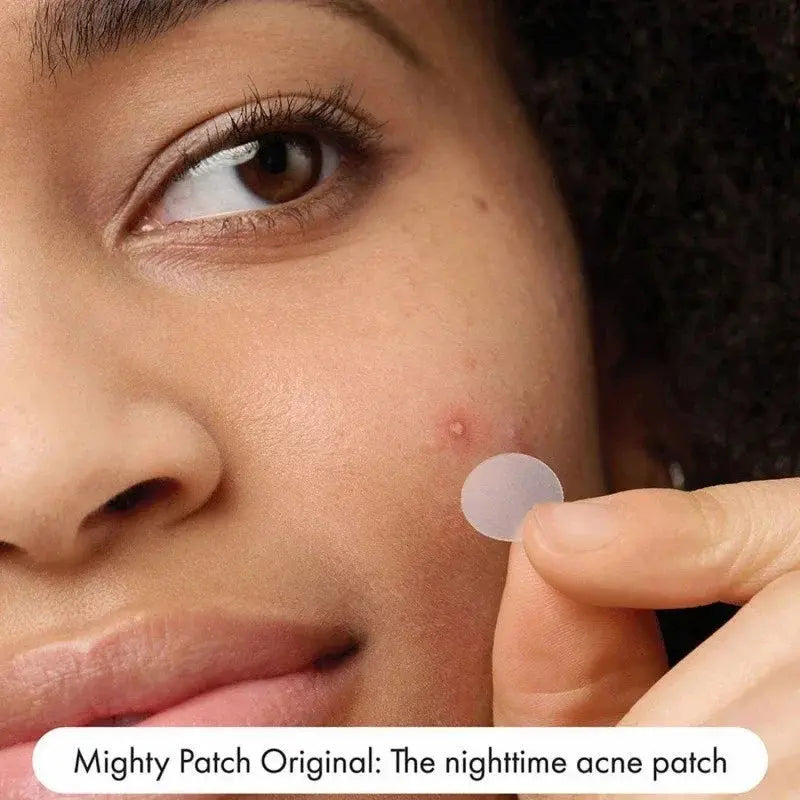 Mighty Patch Original Acne Patch,Hydrocolloid Acne Pimple Patches for Face,Nighttime Spot Pimple Stickers for Face Skin in 1 Use Zenn Organics Inc