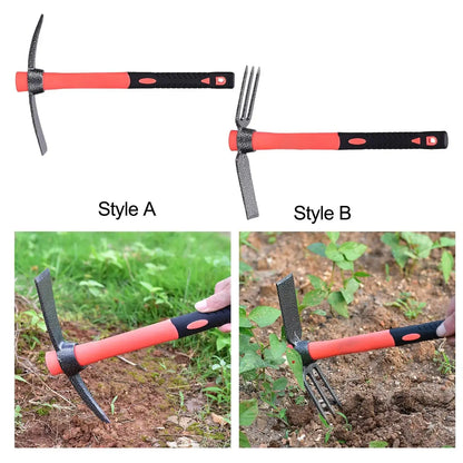 Garden Hoe and cultivator Rustproof Finish Gardening Planting Tool for Lawn Zenn Organics Inc