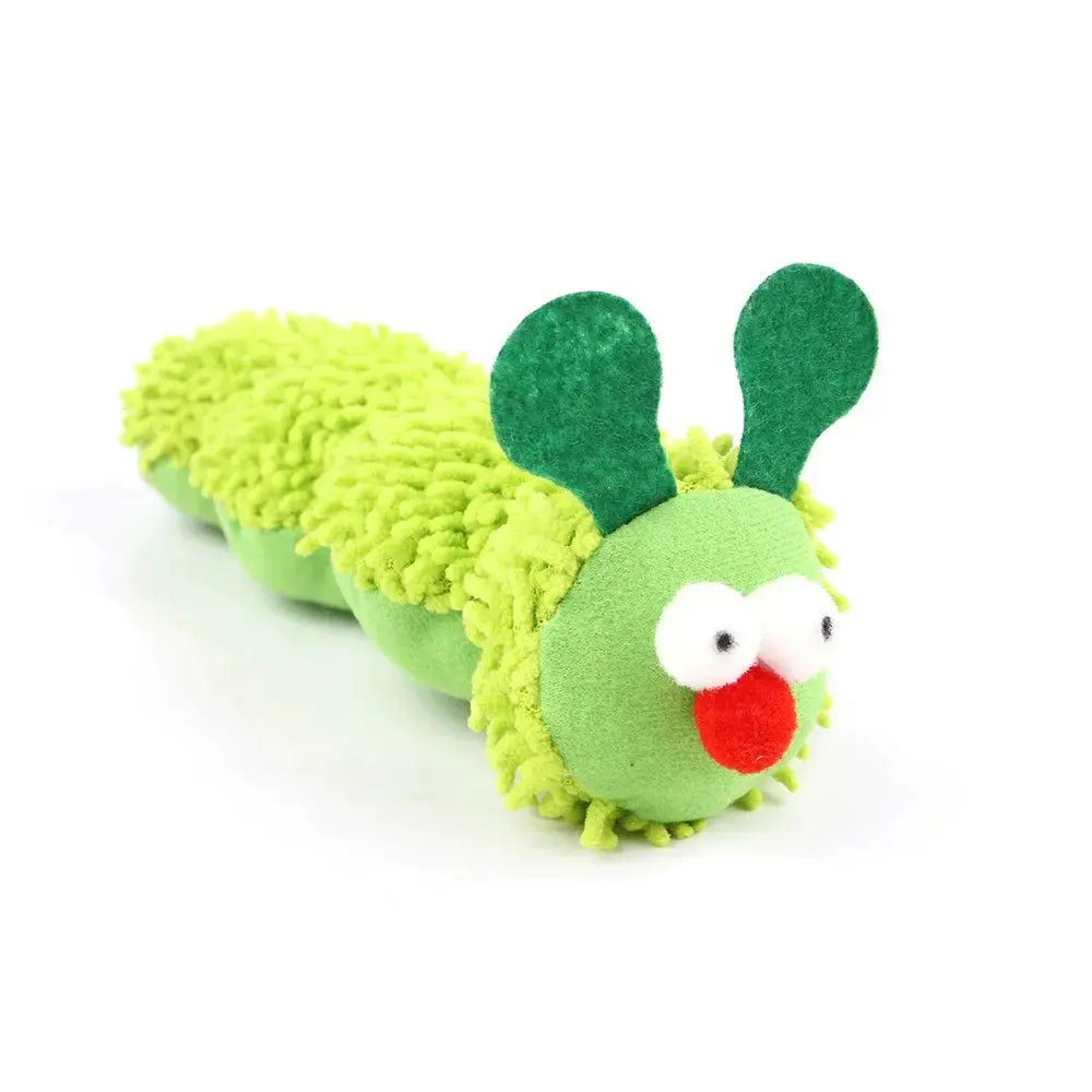 Cat Chew Toys Caterpillar Catnip Molar Toy Silvervine Cat Teaser Interaction Toy Clean Mouth Kitten Toy Pet Supplies Accessories Zenn Organics Inc