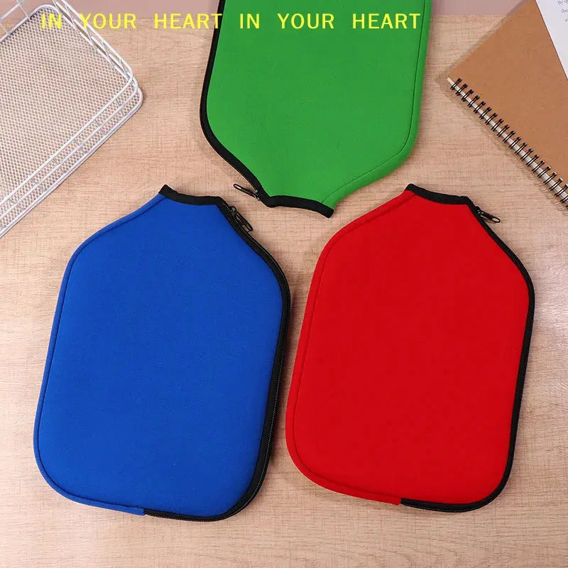 【X】Pickleball Paddle Covers Universal Neoprene Paddle Protect Sleeve Pickleball Racket Sleeve Pickleball Paddle Storage Bag Zenn Organics Inc
