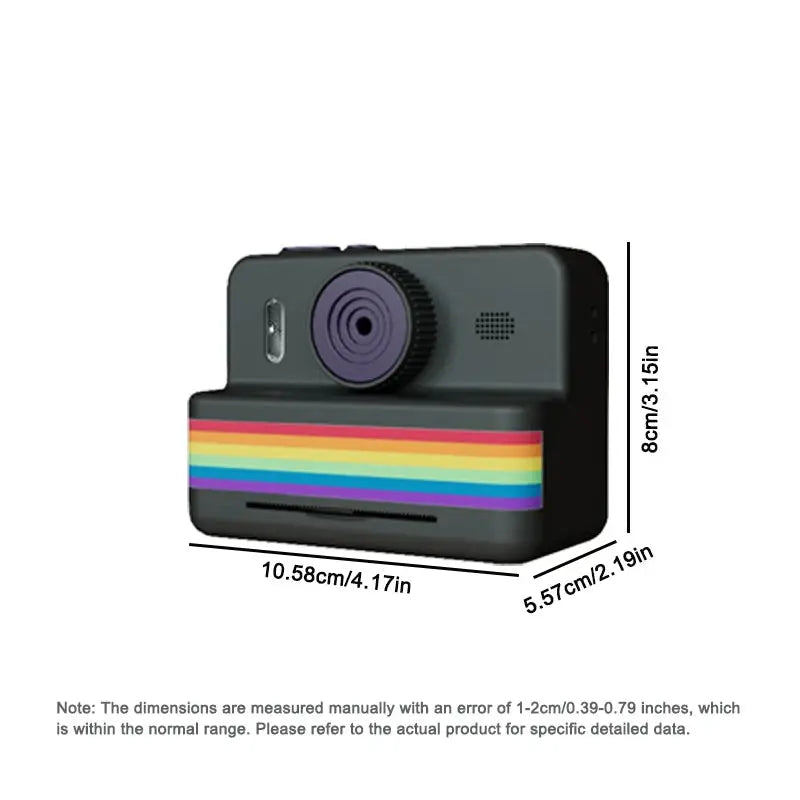 Digital Children Camera For Photography Mini Printer Portable Thermal Instant Print Photo Kids Camera 2.8inch HD Video Toy Gifts Zenn Organics Inc