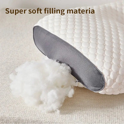 Neck Pillow Help Sleep And Protect The Neck Cervical Orthopedic Household Soybean Fiber SPA Massage Pillow For Sleeping New Zenn Organics Inc