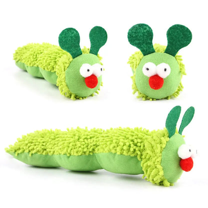 Cat Chew Toys Caterpillar Catnip Molar Toy Silvervine Cat Teaser Interaction Toy Clean Mouth Kitten Toy Pet Supplies Accessories Zenn Organics Inc