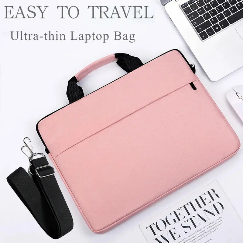 Laptop Bag Women 2025 13.3 14.1 15.6 17 Inch Office Notebook Sleeve Case Travel Computer Handbag Elegant Fashion Luxury Zenn Organics Inc
