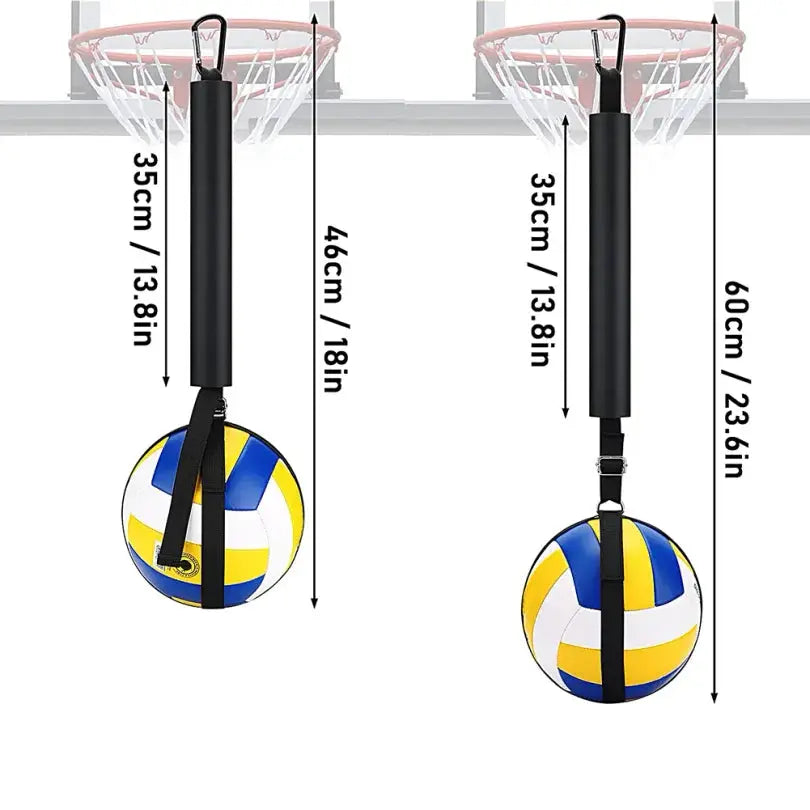 Volleyball Spiking Training Aid Adjustable Belt Solo Serve Training Equipment Bouncing Train Rope Beach Volleyball Accessories Zenn Organics Inc