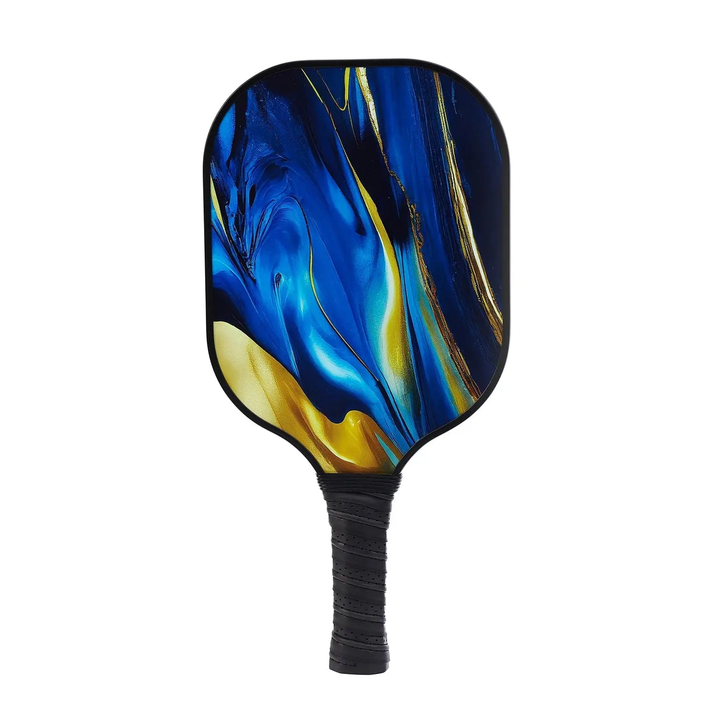 Set of Zenn Organics Inc USAPA approved graphite pickleball paddles with beach tennis style racquets for outdoor pickleball play.