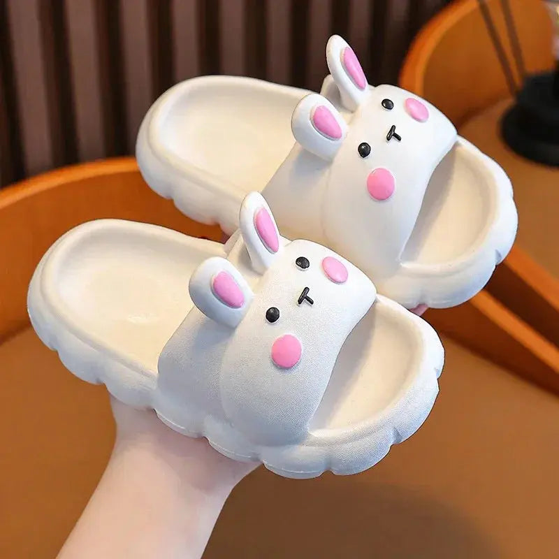 Children's Slippers Kids Summer Girls Cartoon Bunny Non-Slip Soft Soles For Children Indoor Home Boys Toddler Baby Sandals Zenn Organics Inc