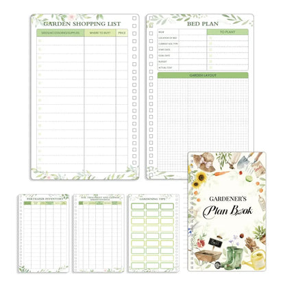 88 Pages A5 Gardening Planner Plant Care Journal With Checklists Layout Design Tips Planting Sowing Guide Plant Care Tracker  Zenn Organics Inc