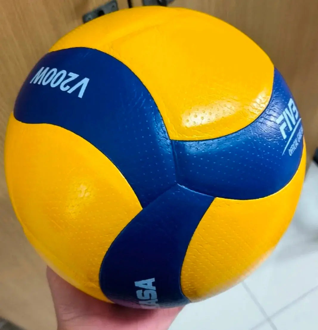 Zenn Organics Inc. Original V200W V300W competition game volleyball in size 5, featuring a professional design and vibrant colors.
