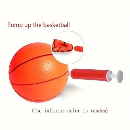 Enjoyable Arcade Basketball Game Set - Indoor/Outdoor Dual Play, Easy Setup with Pump & Balls, Ideal Holiday & Birthday Gift Zenn Organics Inc