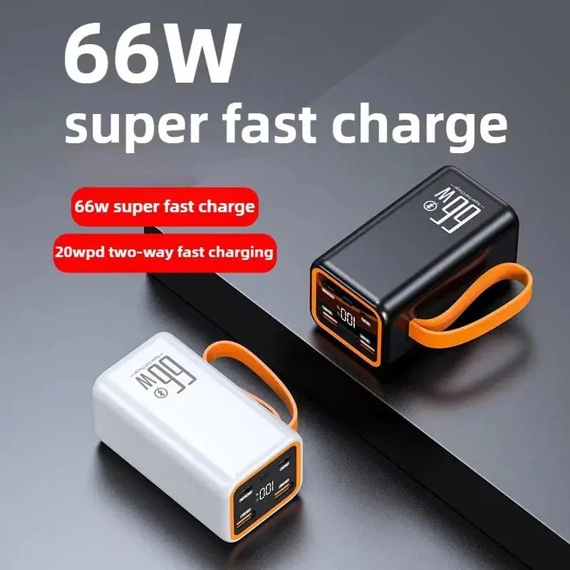 20000mAh Mini Power Bank 66W Fast Charging Power Bank Two-Way Portable External Battery Charger for IPhone Xiaomi Huawei Xiaomi Zenn Organics Inc