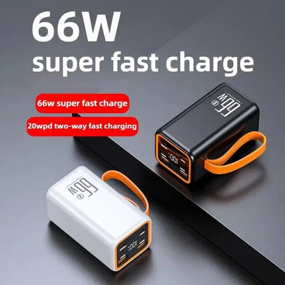 20000mAh Mini Power Bank 66W Fast Charging Power Bank Two-Way Portable External Battery Charger for IPhone Xiaomi Huawei Xiaomi Zenn Organics Inc