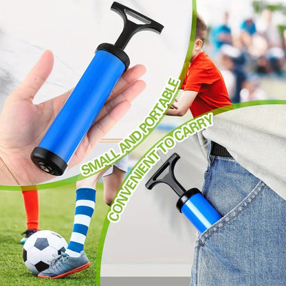 1 set Portable Multifunctional Ball Pump With Needle And Nozzle, Ball Inflator For Football,Basketball,Volleyball,Swimming Zenn Organics Inc