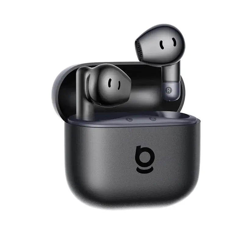 Baseus Bass BS2 Lite True Wireless Earbuds Bluetooth 6.0 Semi-in-Ear Earphones 2-Mic AI ENC 40H Playtime IP55 SuperBass Ear buds Zenn Organics Inc