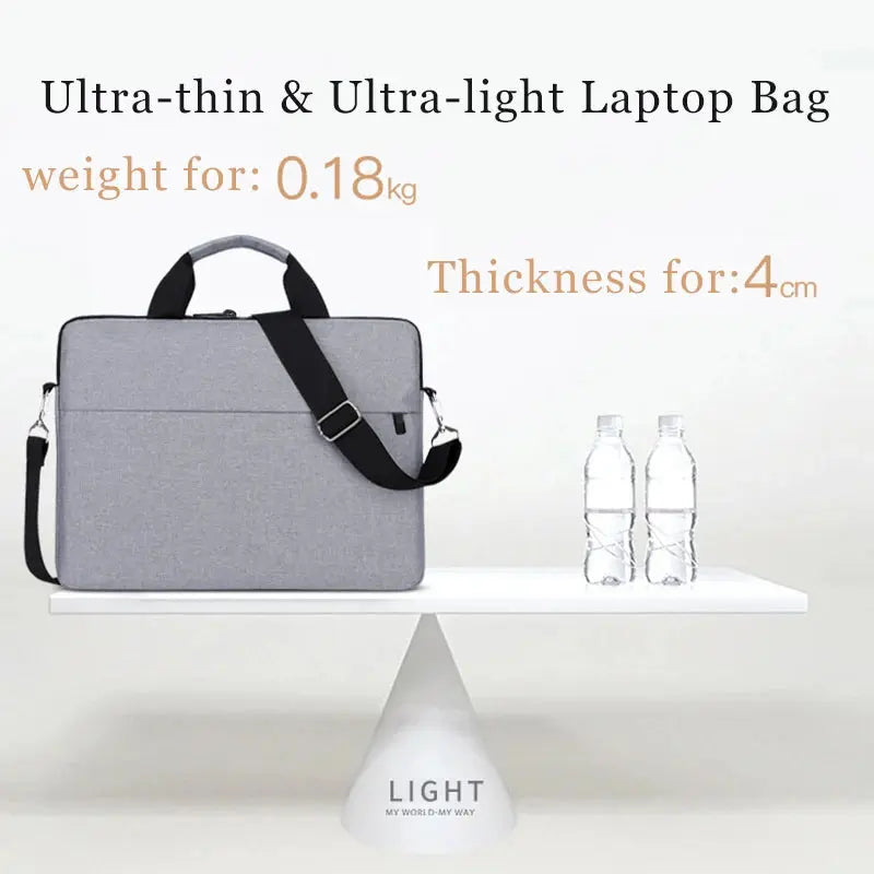 Laptop Bag Women 2025 13.3 14.1 15.6 17 Inch Office Notebook Sleeve Case Travel Computer Handbag Elegant Fashion Luxury Zenn Organics Inc