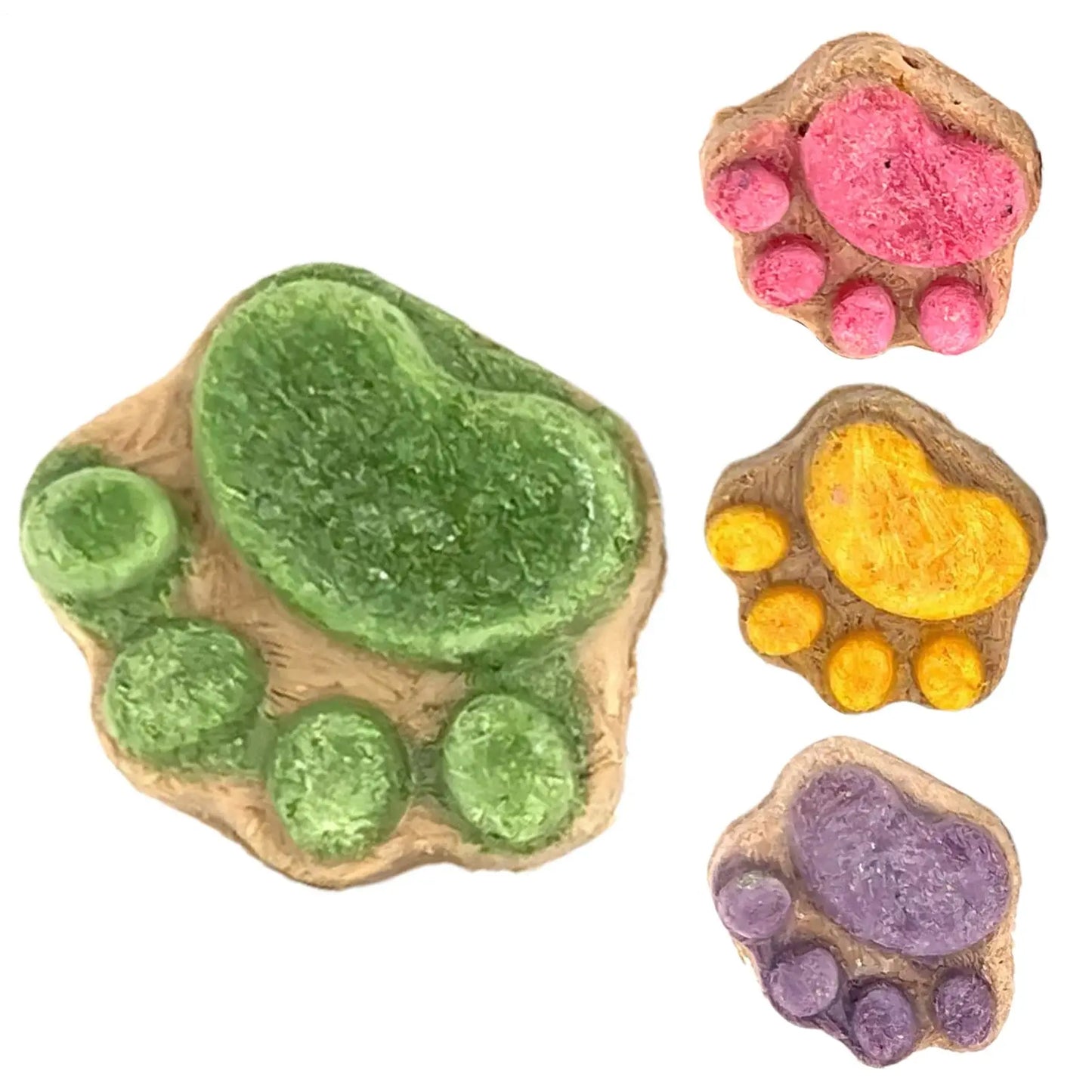 Cat Snacks Paw Shape Dried Indoor Kitten Snacks Teeth Cleaning Supplement Pet Chews for Large Small Feline Rewarding Care Daily Zenn Organics Inc