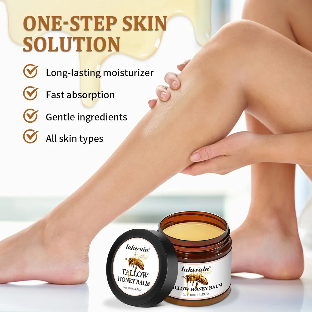 Tallow Honey Balm Specifically For Dryness And Itchiness Skin Moisturizing Beef Tallow Face Cream Body Lotion Face Cream Care Zenn Organics Inc