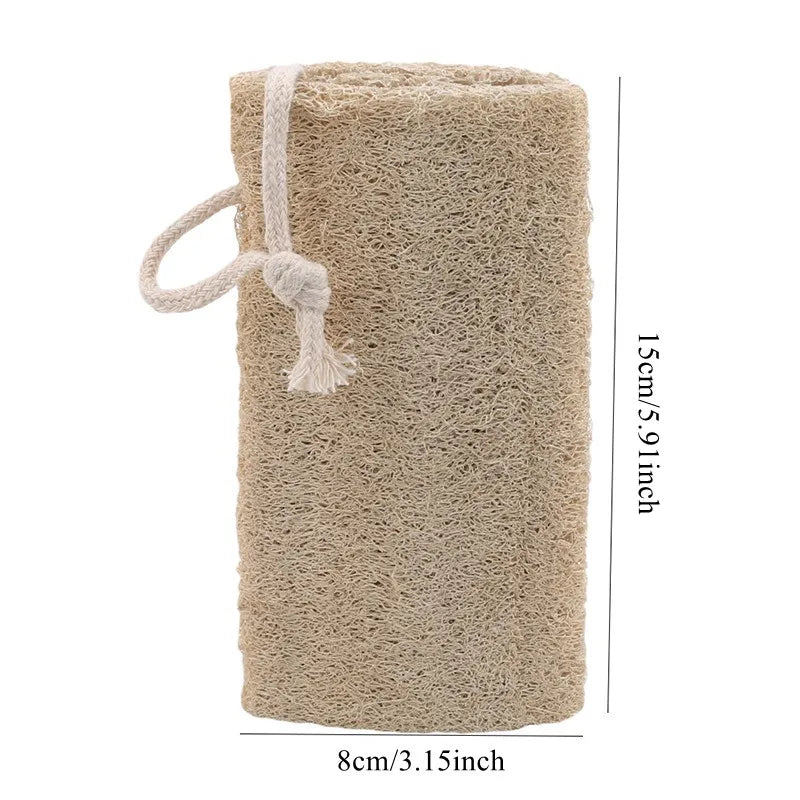 1PC Organic Loofahs Loofah Spa Exfoliating Scrubber natural Luffa Body Wash Sponge Remove Dead Skin Made Soap Zenn Organics Inc