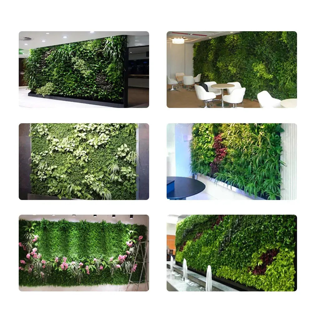 Garden Green Wall 18 Pockets Planting Bag  Vertical Wall Planter Garden Balcony Plant Grow Bag Gardening Accessory Herb Zenn Organics Inc