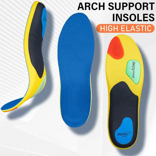 220+ lbs Heavy Duty Plantar Fasciitis Insoles, Arch Support Orthotics for Flat Feet Pain Relief, Men Women Sports Shoe Inserts Zenn Organics Inc