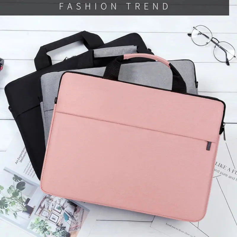 Laptop Bag Women 2025 13.3 14.1 15.6 17 Inch Office Notebook Sleeve Case Travel Computer Handbag Elegant Fashion Luxury Zenn Organics Inc