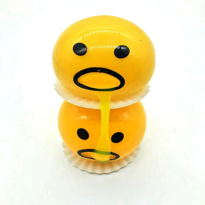 Puking Egg Yolk Stress Ball With Yellow Goop Relieve Stress Toy Funny Squeeze Tricky AntiStress Disgusting Egg Toy Kids Gift Zenn Organics Inc