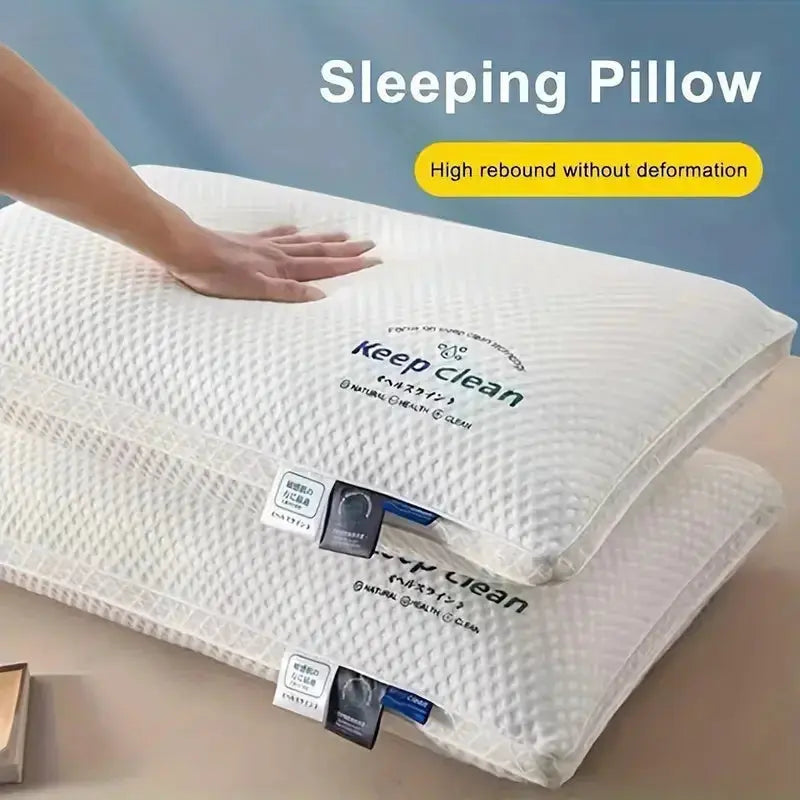Ergonomic Pillows Suitable for Bedroom Bed Pillows and Neck Pillows, with Bedding Pillows That Aid in Sleep and Comfort Zenn Organics Inc