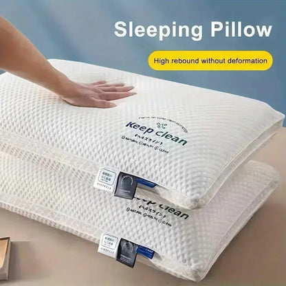 Ergonomic Pillows Suitable for Bedroom Bed Pillows and Neck Pillows, with Bedding Pillows That Aid in Sleep and Comfort Zenn Organics Inc