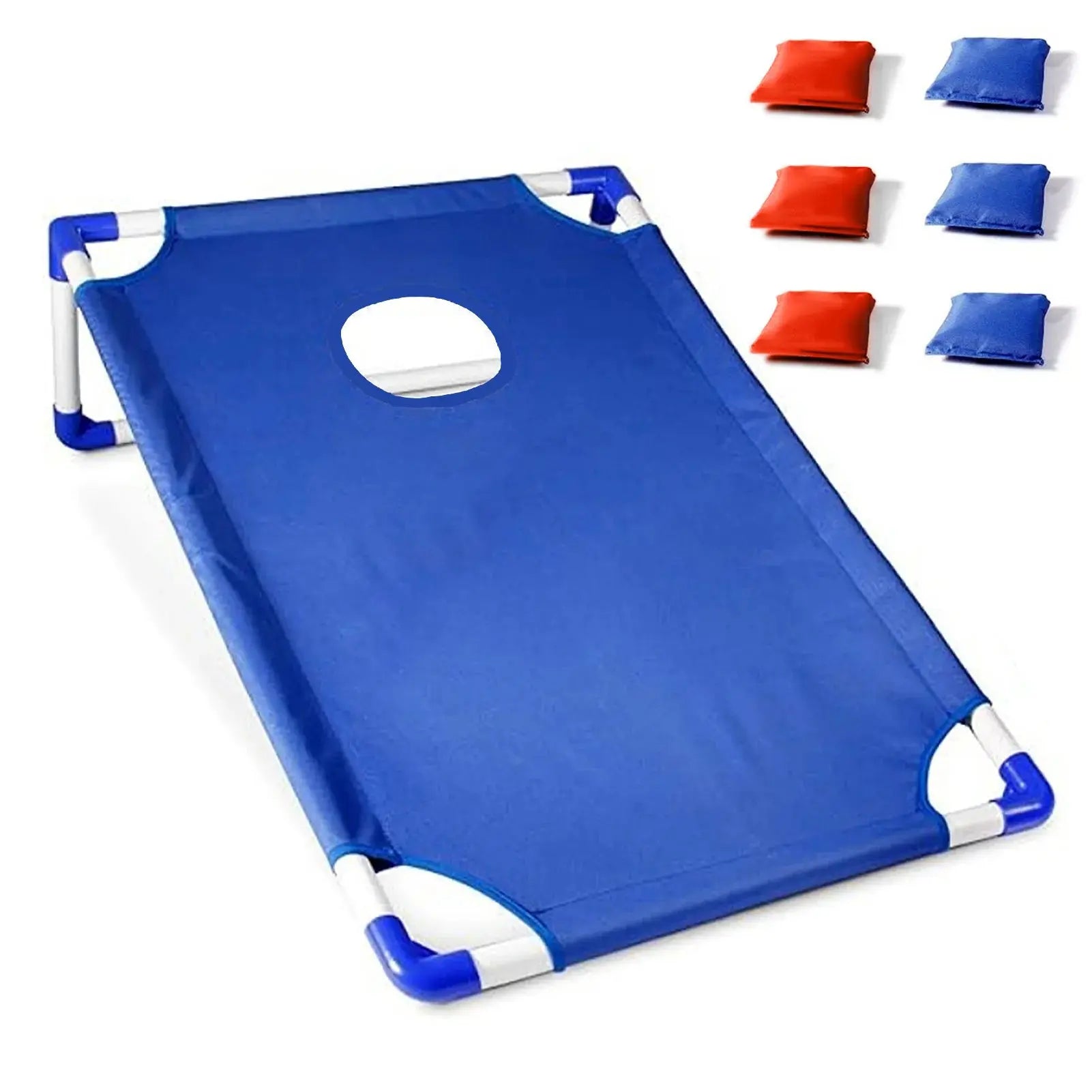 Portable Cornhole Game Set Outdoor Toss Game Set with Cornhole Game Boards for Backyard Camping and Outdoor Fun Zenn Organics Inc